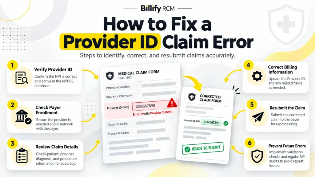 Fixing Provider ID Claim Errors
